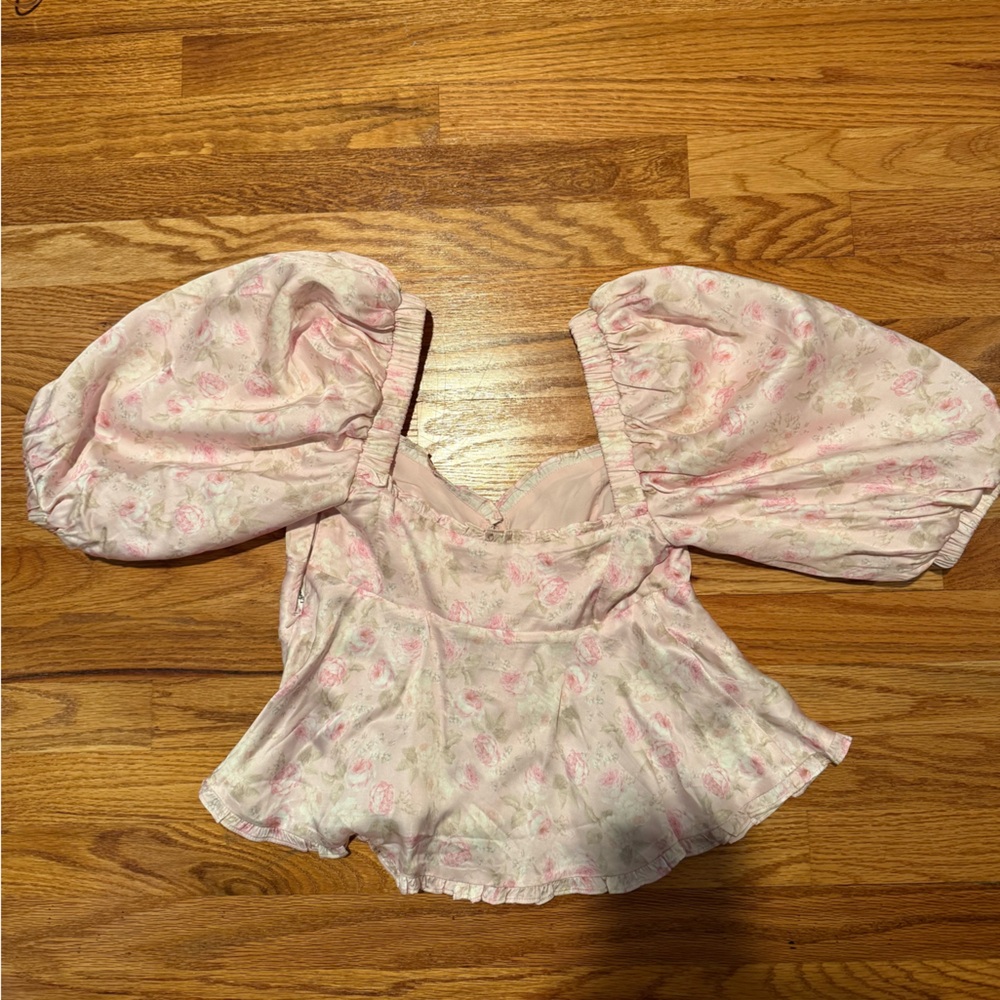 For Love And Lemons Rhoda Blouse View 2